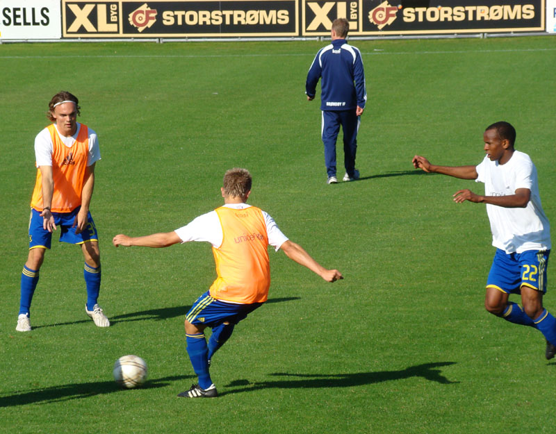 Trningskamp mod Nstved, 24. oktober 2009.
